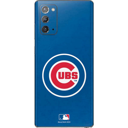 MLB Chicago Cubs - Solid Distressed Galaxy Note20 5G Skin